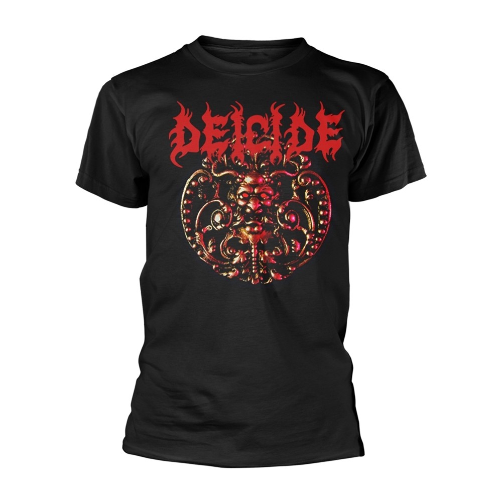 DEICIDE - DEICIDE BLACK T-Shirt, Front & Back Print Small