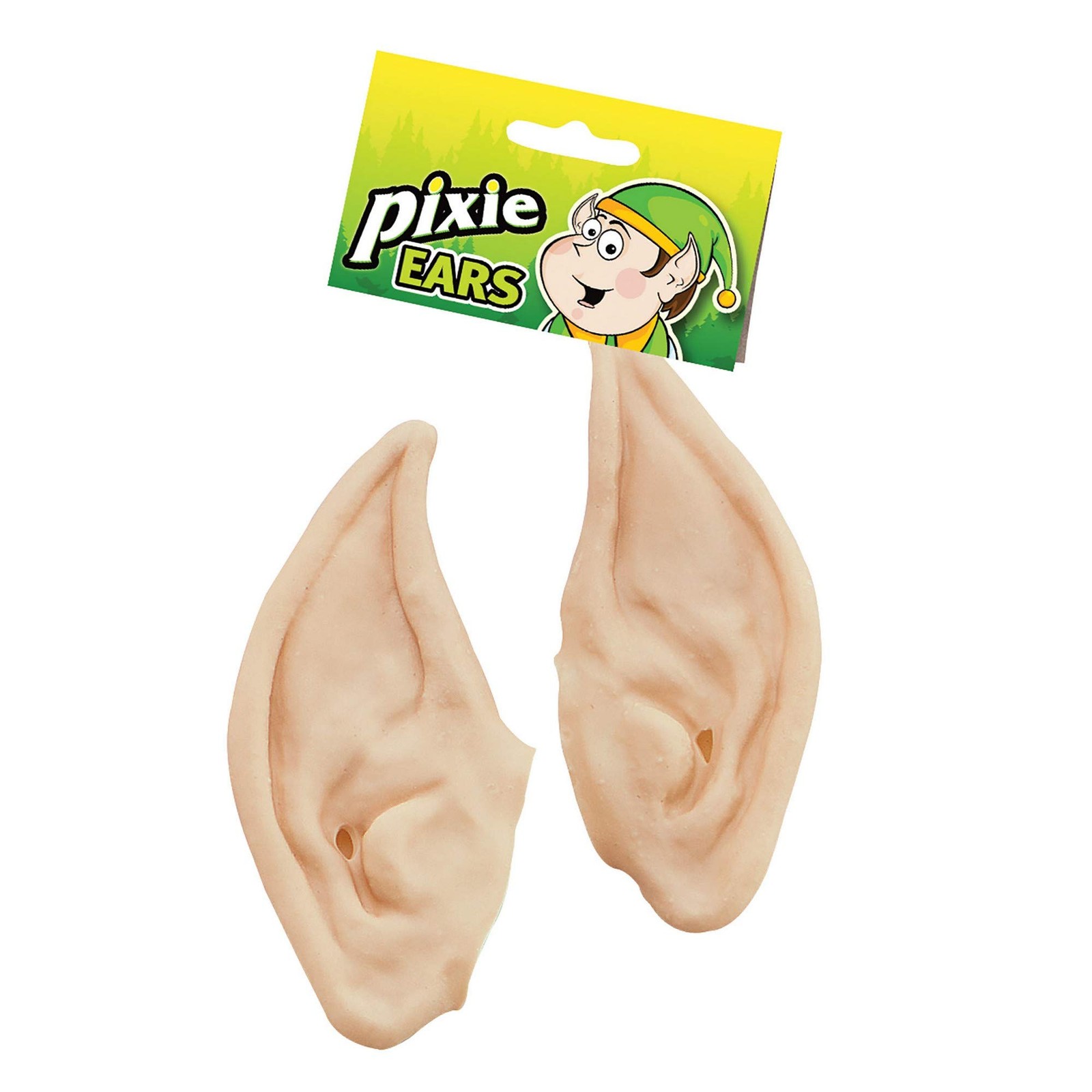Bristol Novelty MD102 Flesh Pixie Ears   Brown   Pack of 1 Costume, Multi-Colour
