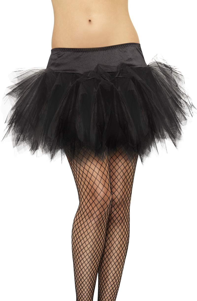Smiffys Tutu, Frilly, Black