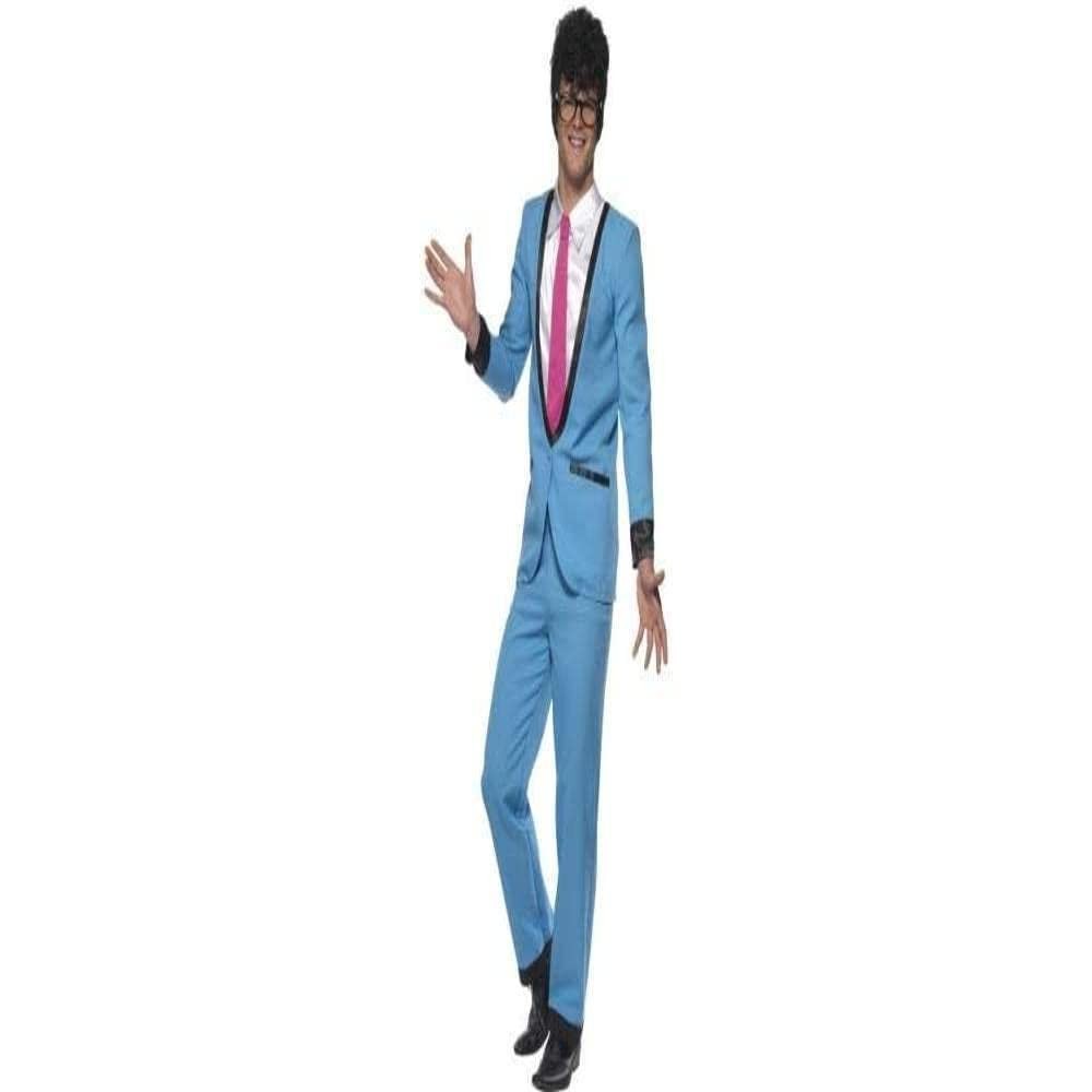 Smiffys Teddy Boy Costume, Blue (Size M)