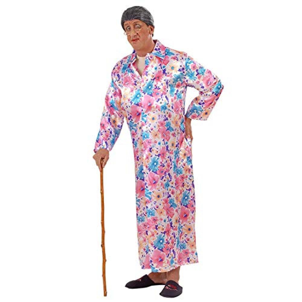 (TG. Normal) "FLASHER GRANNY" (sexy jumpsuit, dressing gown) - (XL) - NUOVO