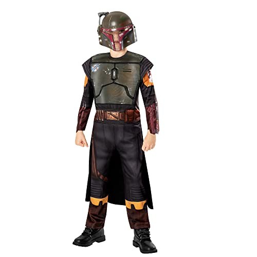 Rubie's Costume da Boba Fett, con libro ufficiale di Star Wars di Boba Fett, cos