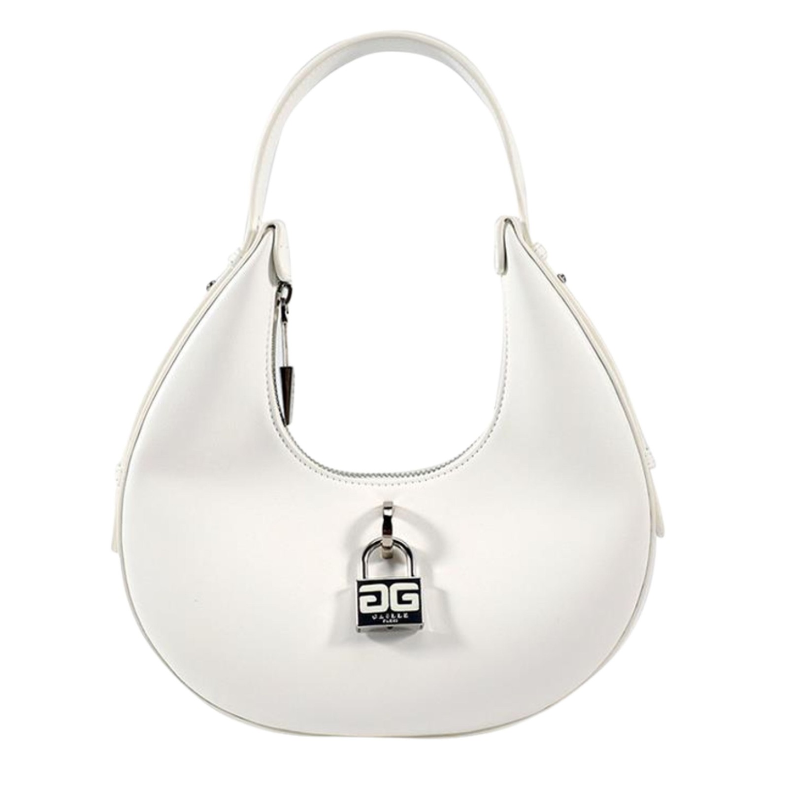 Borsa A Mano Gaelle Gaacw02224 Borsa Hobo Donna Ecopelle Bianco