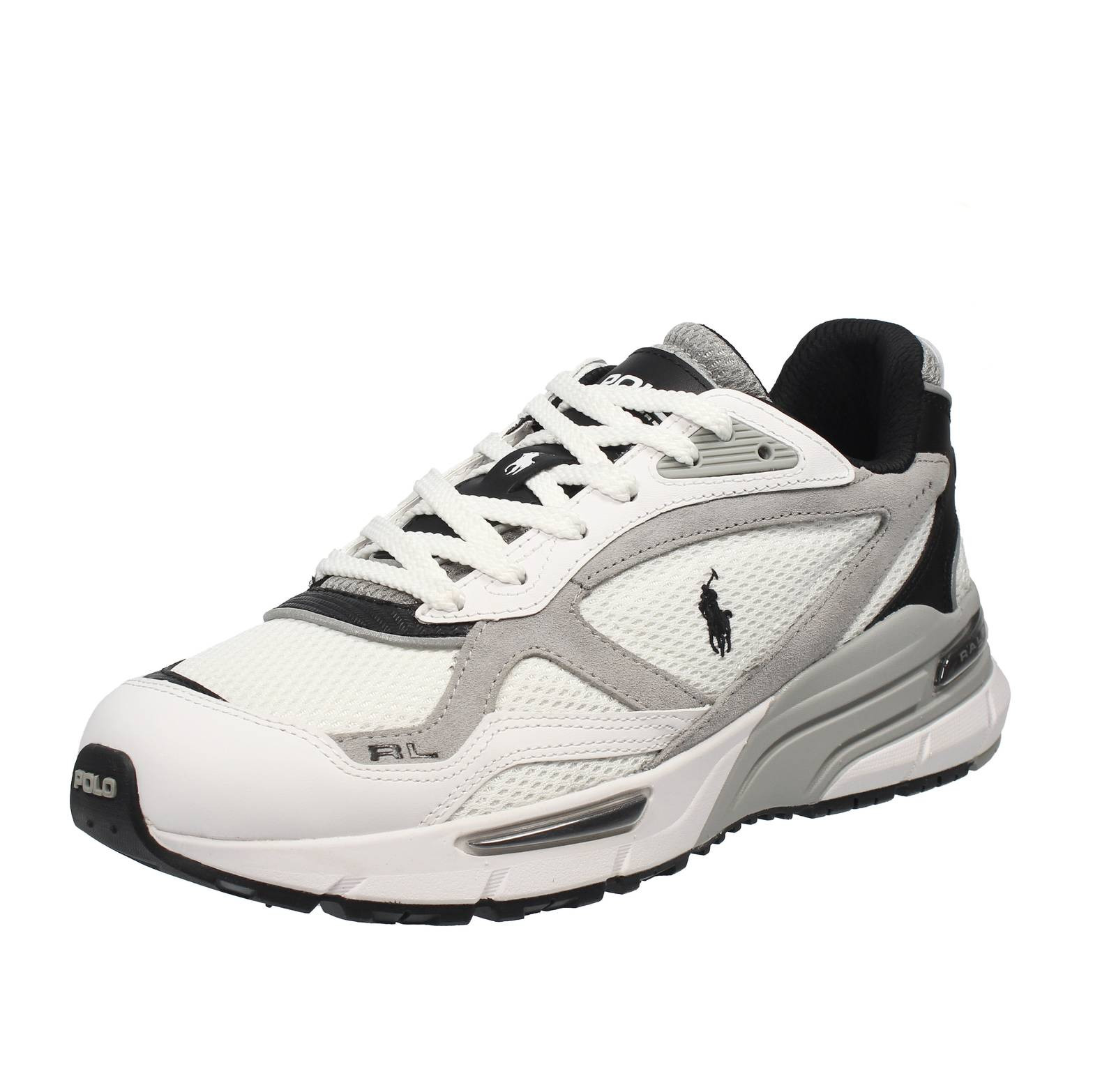 Ralph Lauren Trackster 275 - Sneakers Basse Bianco - Taglia 42 [9 US 27.5cm]