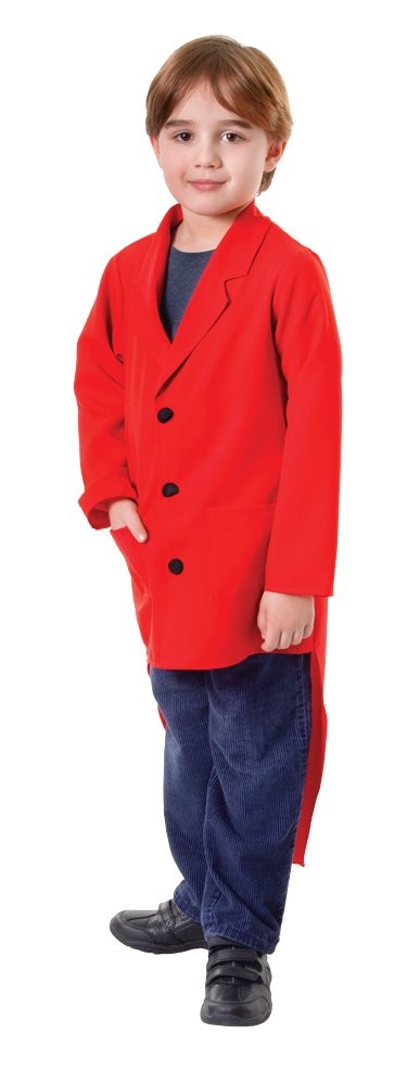 Bristol Novelty Frac rosso da bambino, taglia, large, CC466