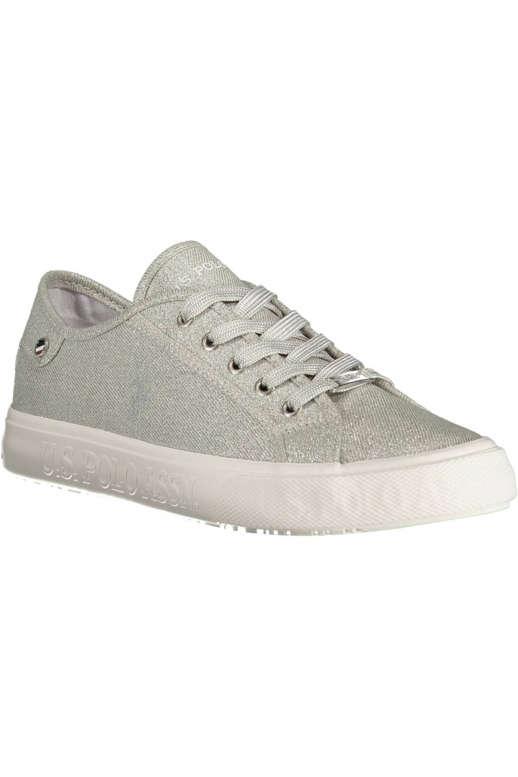 U.s. Polo Assn. Calzature Donna Sneakers calzatura sportiva Argento 40 Con Lacci