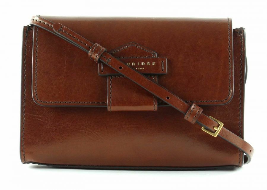 Borsa Tracolla The Bridge Cernaia Camera Bag Donna 100% Pelle Marrone