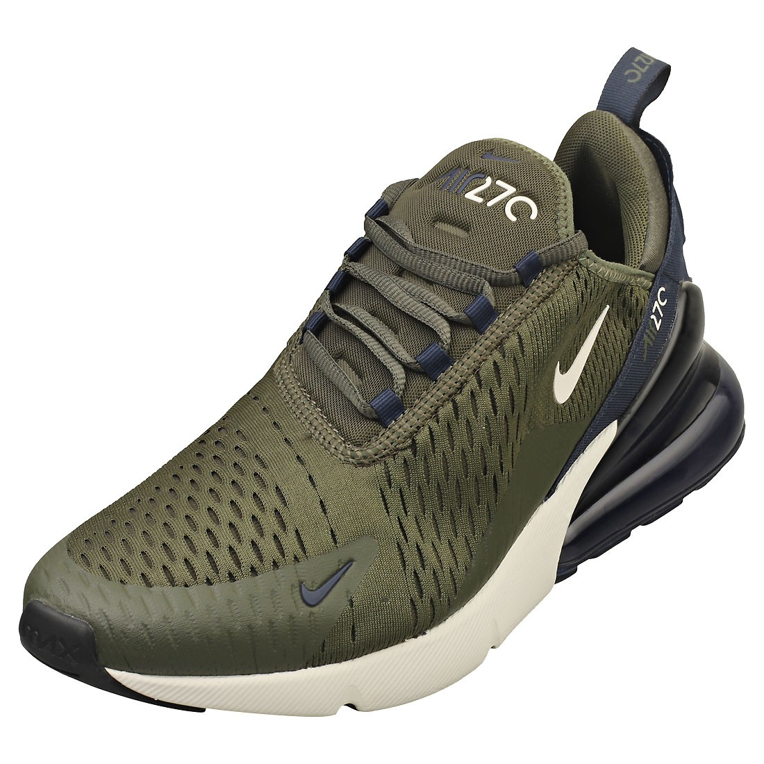 Nike AIR MAX 270 Uomo in Khaki Navy - 44 EU
