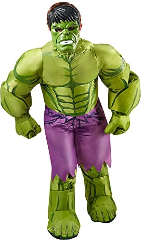 (TG. Taglia unica) Rubies Child's Marvel Universe Hulk Child Inflatable Costume,