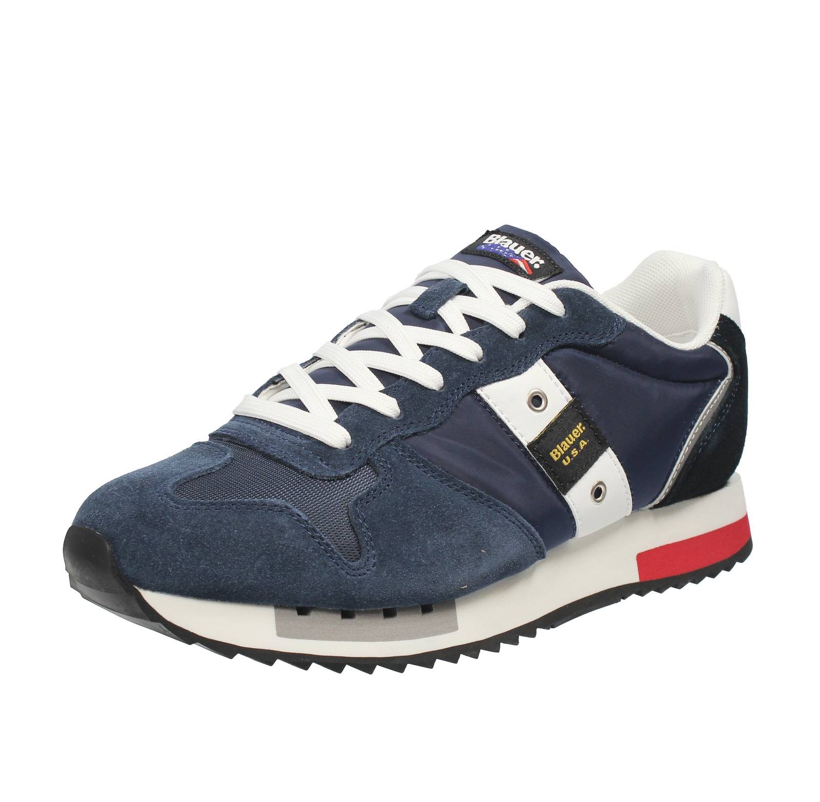 Blauer Queens - Sneakers Basse In Suede E Nylon Blu - Taglia 45 [29cm] Scarpe