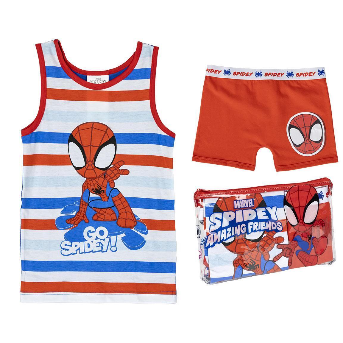 Bracciali Pyjamas Single Jersey Maglietta Spidey ROSSO - 5 Anni | MASCHIO CERDà