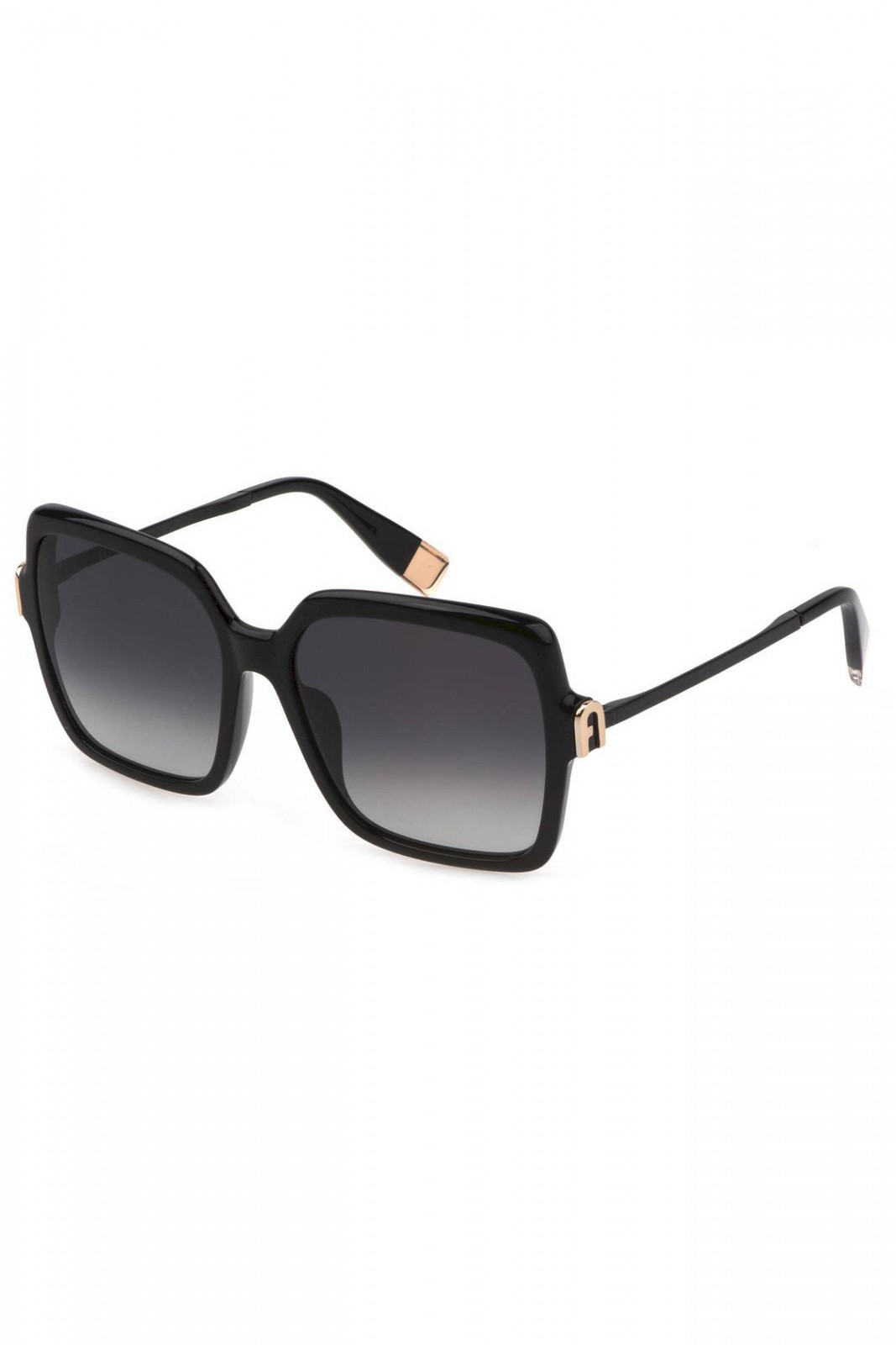 Furla Accessori Donna Occhiale da sole Nero Unica Montatura In Acetato, Lente Qu