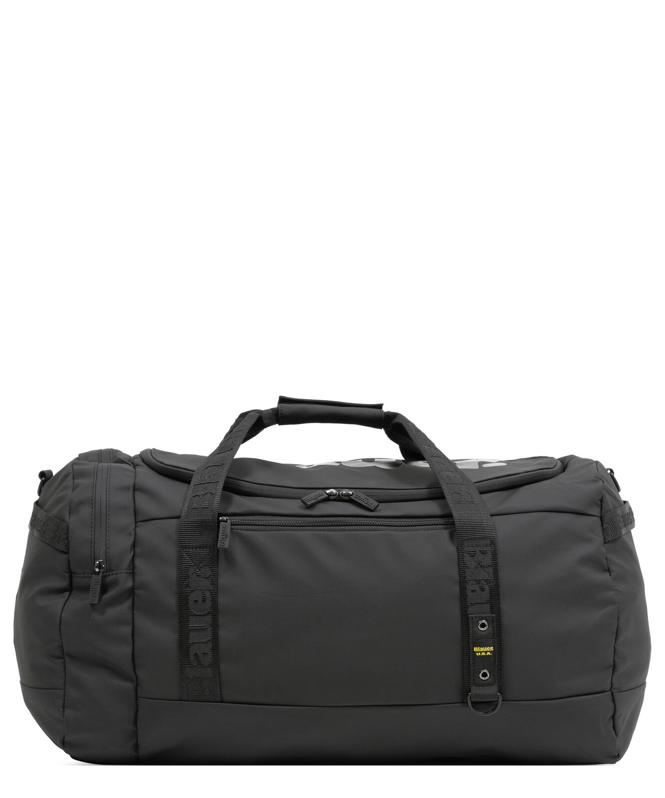 Blauer borsone da palestra uomo bern S5BERN03SPL-BLK nero Black grande