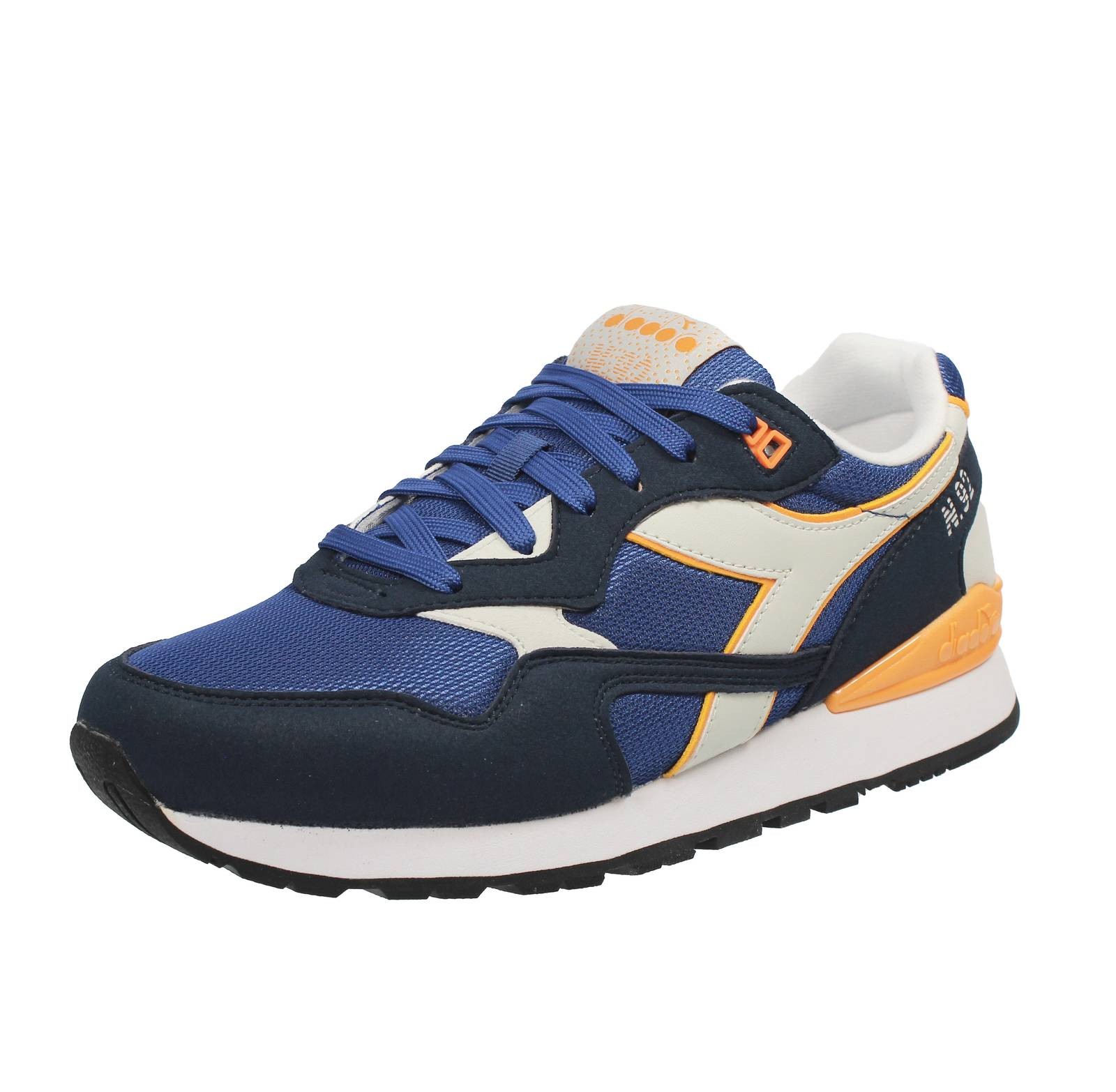 Diadora N 92 - Sneakers In Tessuto Blu - Taglia 42.5 [8.5 US 27cm] Scarpe Uomo