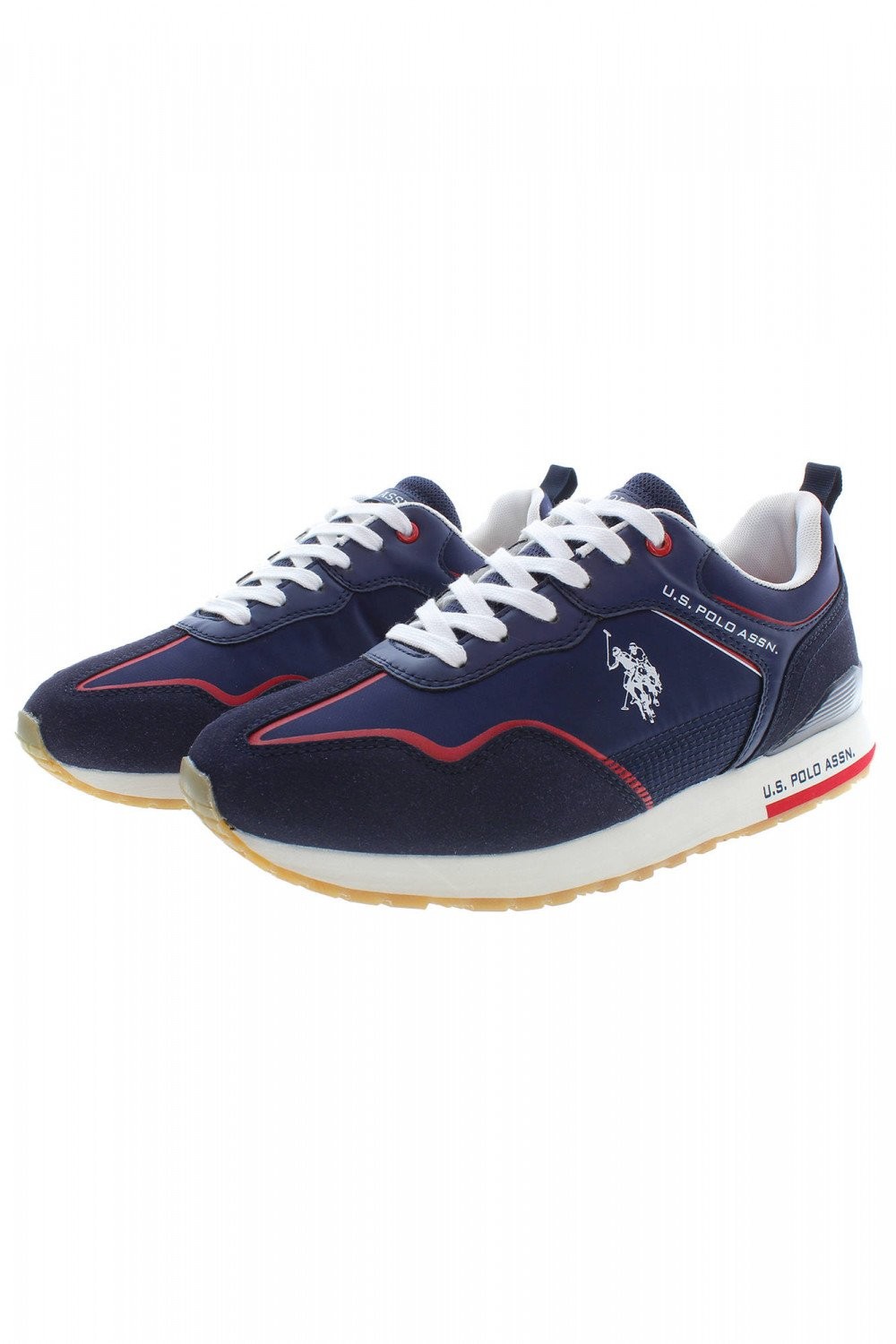U.s. Polo Assn. Calzature Uomo Sneakers Calzatura sportiva Blu 41 Con Lacci, Det