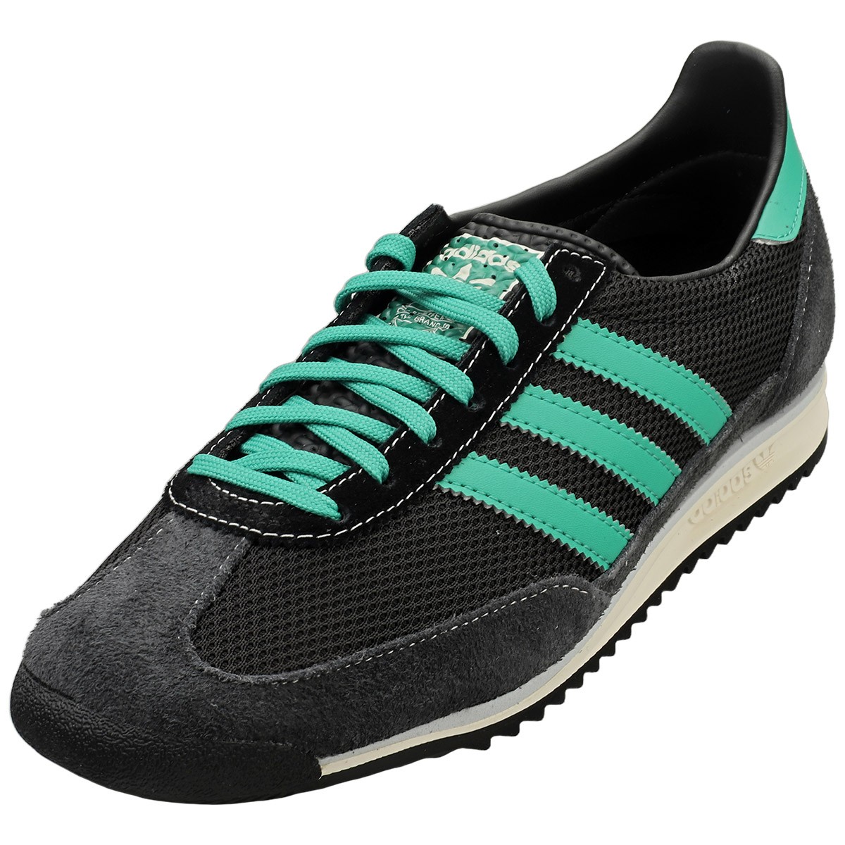 Adidas SL 72 OG Donna Nero Verde Trainers - 38 2/3 EU