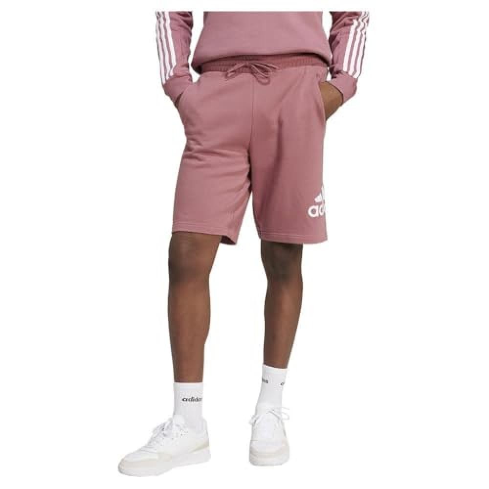 (TG. M Tall 2 inch) adidas Pantaloncini da Uomo Essentials Big Logo French Terry