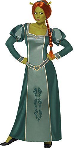 SMIFFY S 39452 costume shrek fiona l dress, wig, fascia