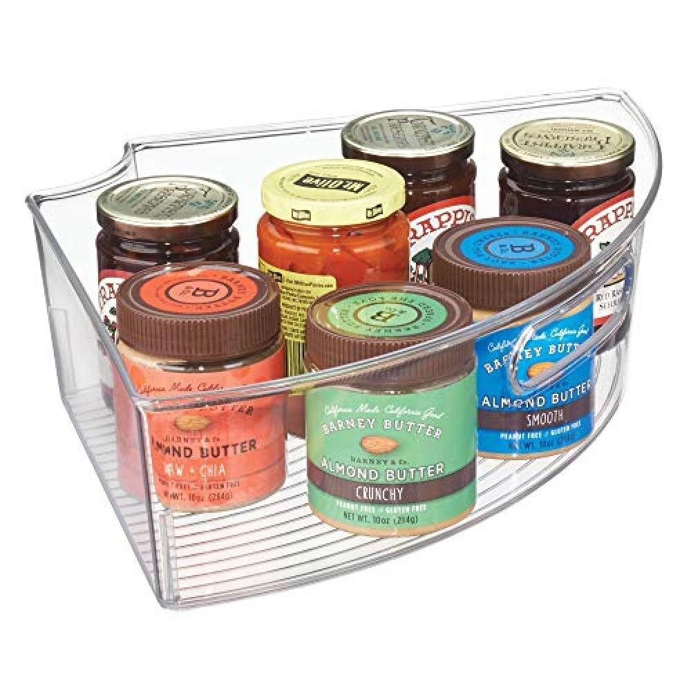 (TG. 42x28x10.25 cm) InterDesign Lazy Susan Contenitore Armadio, 42x28x10.25 cm