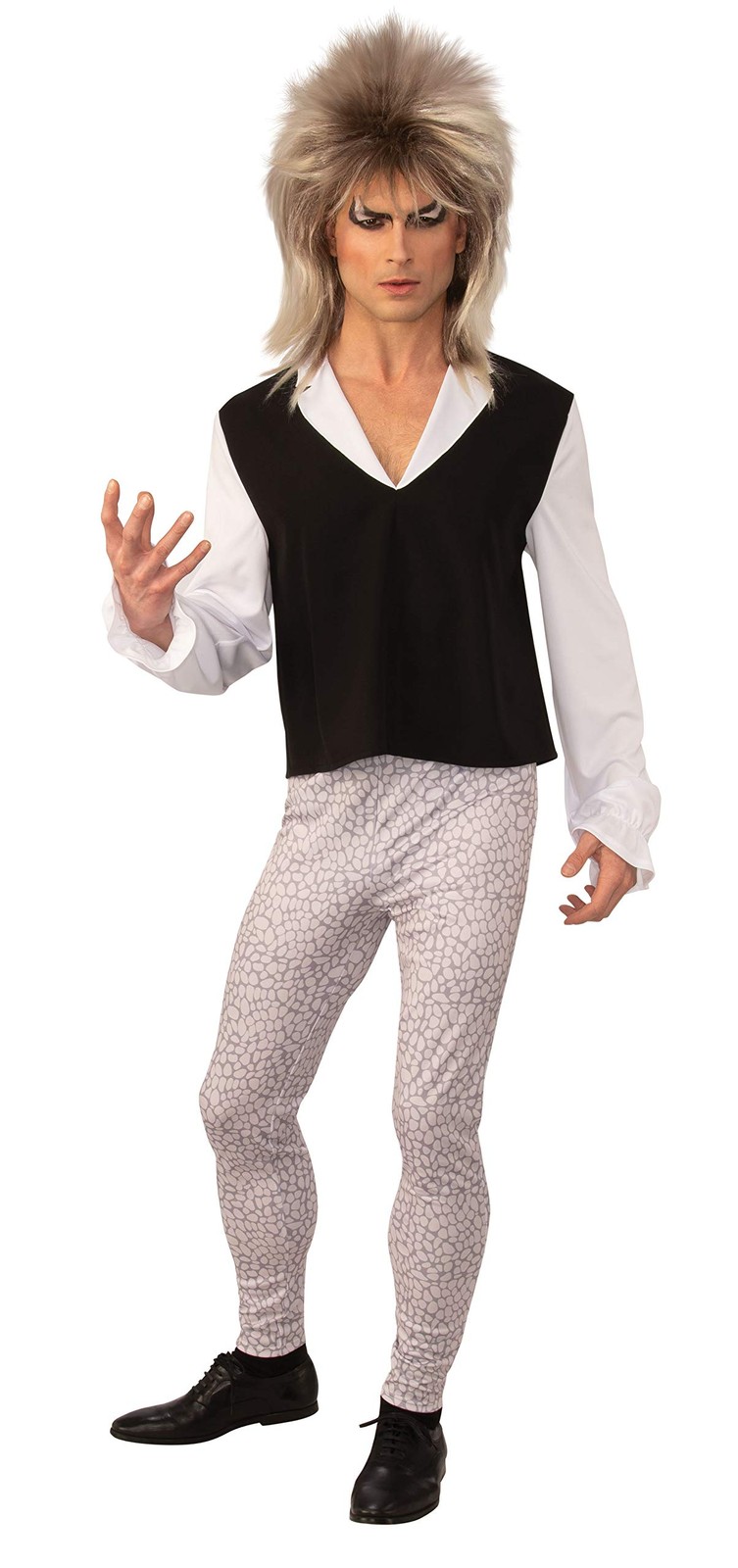 Bristol Novelty AF121STD Goblin Overlord Costume set   For Men   Black and White
