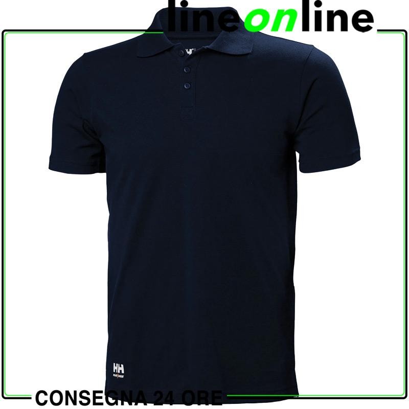 Polo da lavoro Helly Hansen Classic Polo 79167-Blu-M