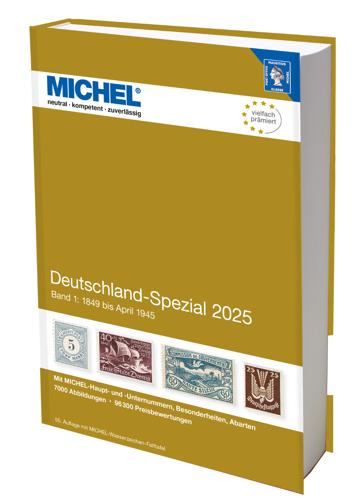 CATALOGO MICHEL GERMANIA SPECIALIZZATO VOLUME 1 2025 - Deutschland Spezial Band1