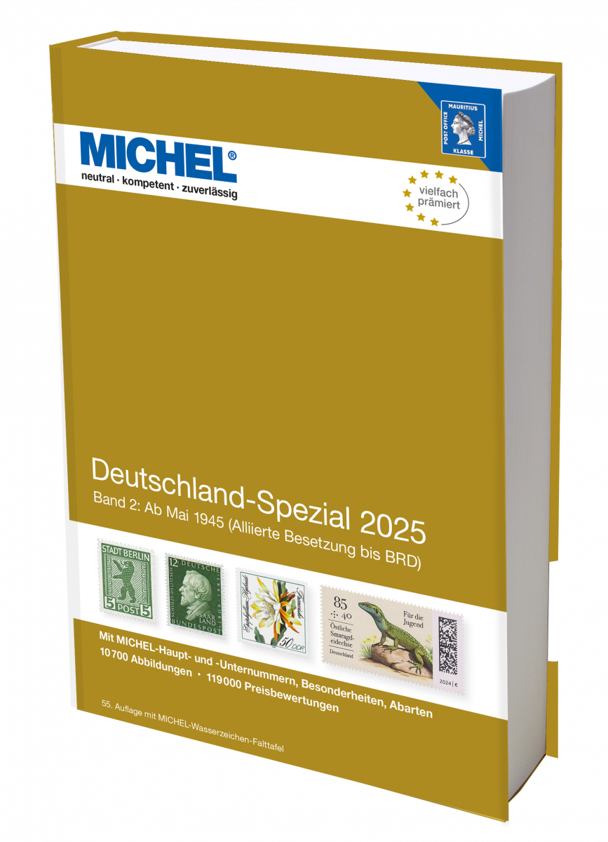MICHEL CATALOGO GERMANIA SPECIALIZZATO VOLUME 2 2025 - Deutschland Spezial Band2