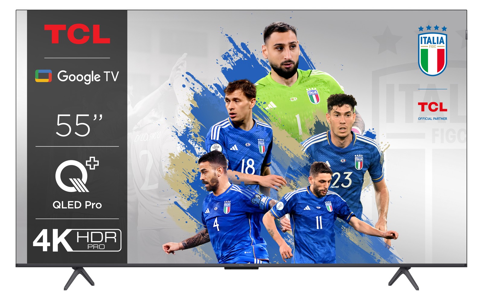 TCL C61 Serie C6 Smart TV QLED 4K 55" 55C61B, audio Onkyo, Dolby Vision - Atmos,