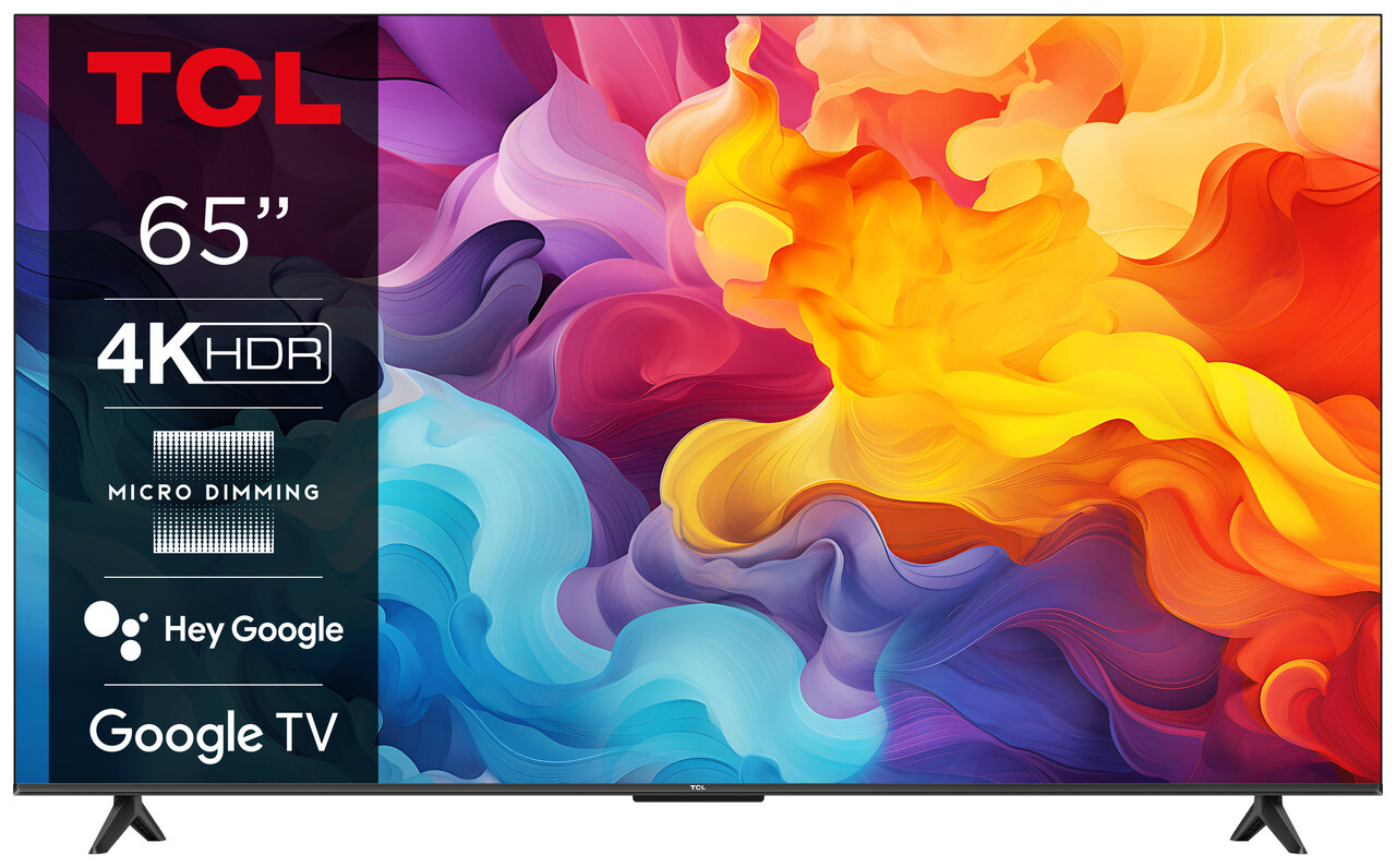 TCL P655 Serie P65 Smart TV Ultra HD 4K 65" 65P655, Dolby Audio, Controlli