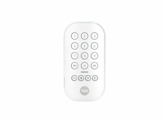 Yale Smart Alarm Keypad YALE AL-KP-1A-W  Funk-Codeschloss <br><br>Smart Alarm