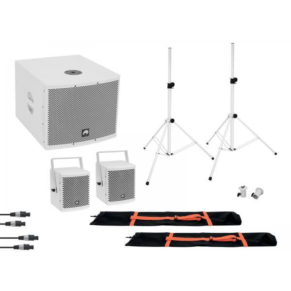 3733981 Omnitronic Omnitronic 20000837 altoparlante Bianco Con cavo e senza cavo