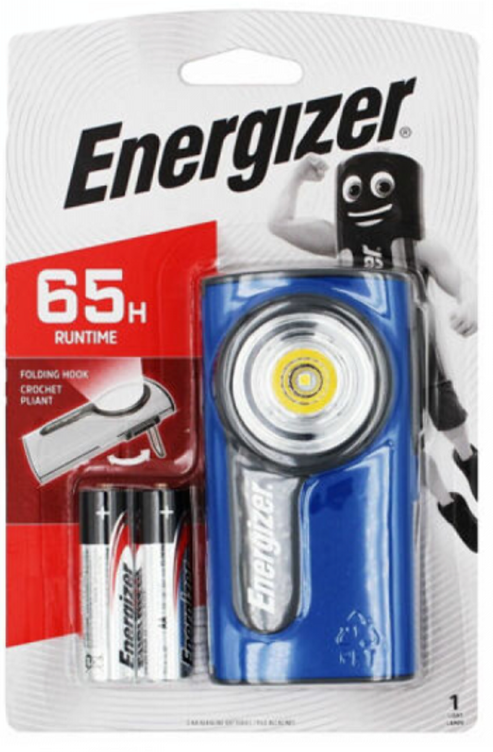 Energizer Compact Metal Light Lp03561 Led 65H 2 Aa Batteries Inclusi