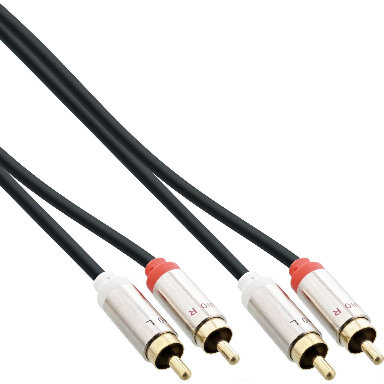 ITS 1 METRO Cavo Audio slim 2x RCA M/M, Stereo