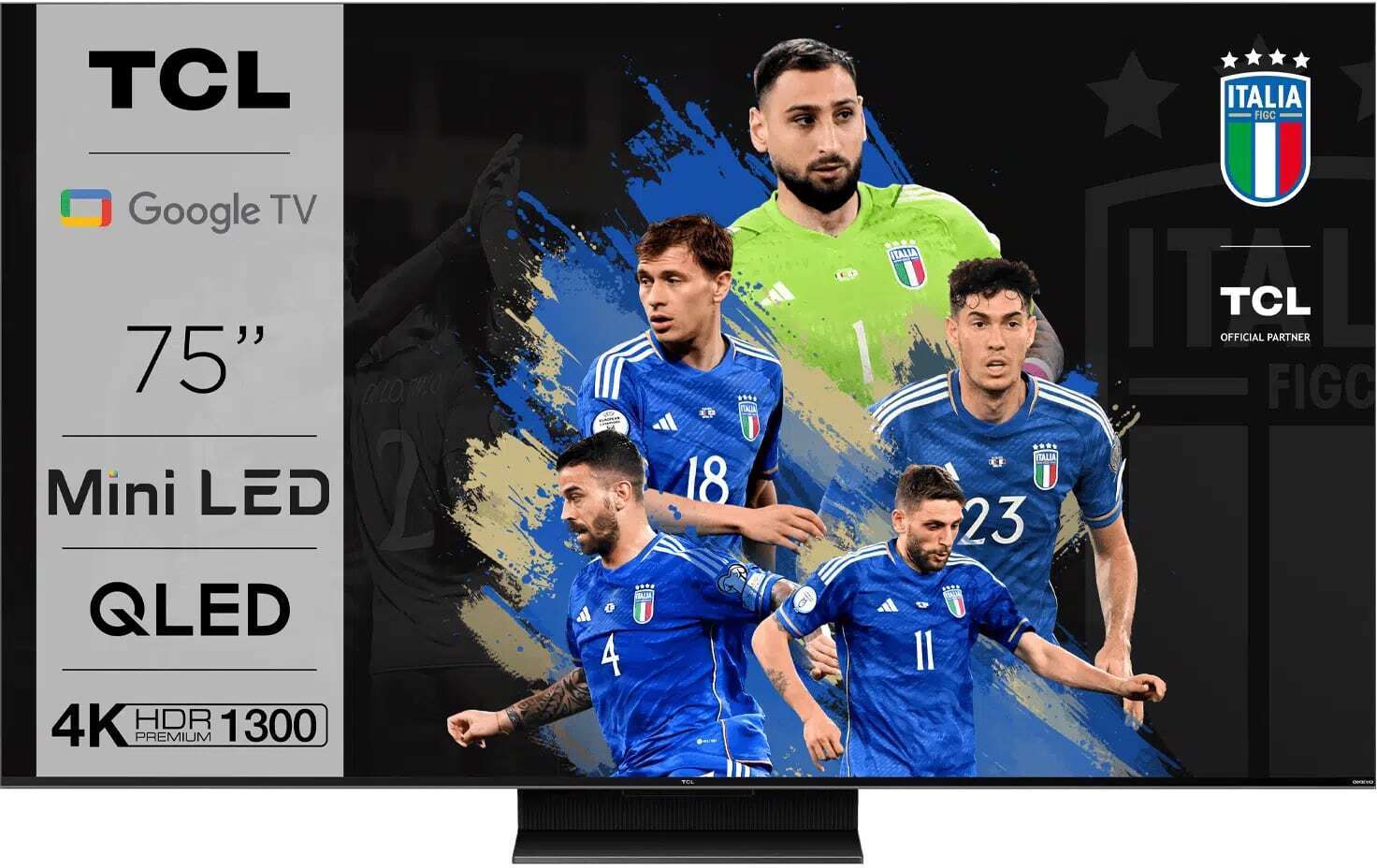 Smart TV 75" 4K UHD QLED Google TV Classe G Serie C80 75C805 Tcl