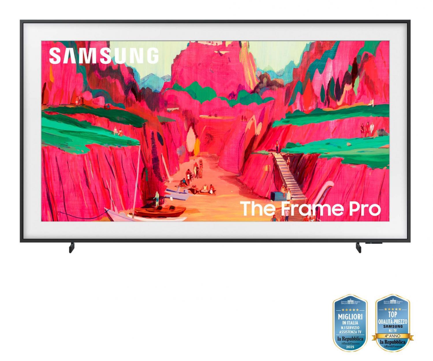 Smart TV 65" 4K UHD Neo QLED Tizen Nero QE65LS03FWUXZT The Frame Pro SAMSUNG