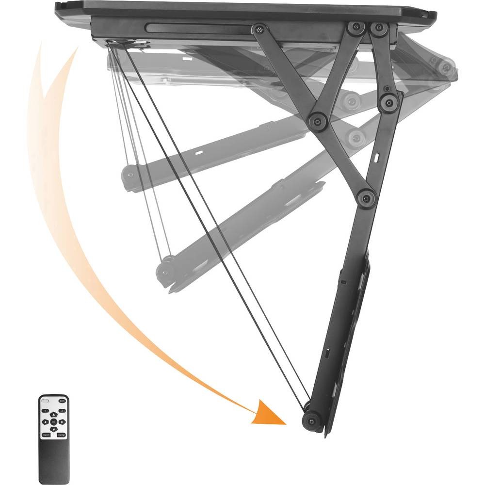 SpeaKa Professional Supporto a soffitto per TV motorizzato elettricamente,