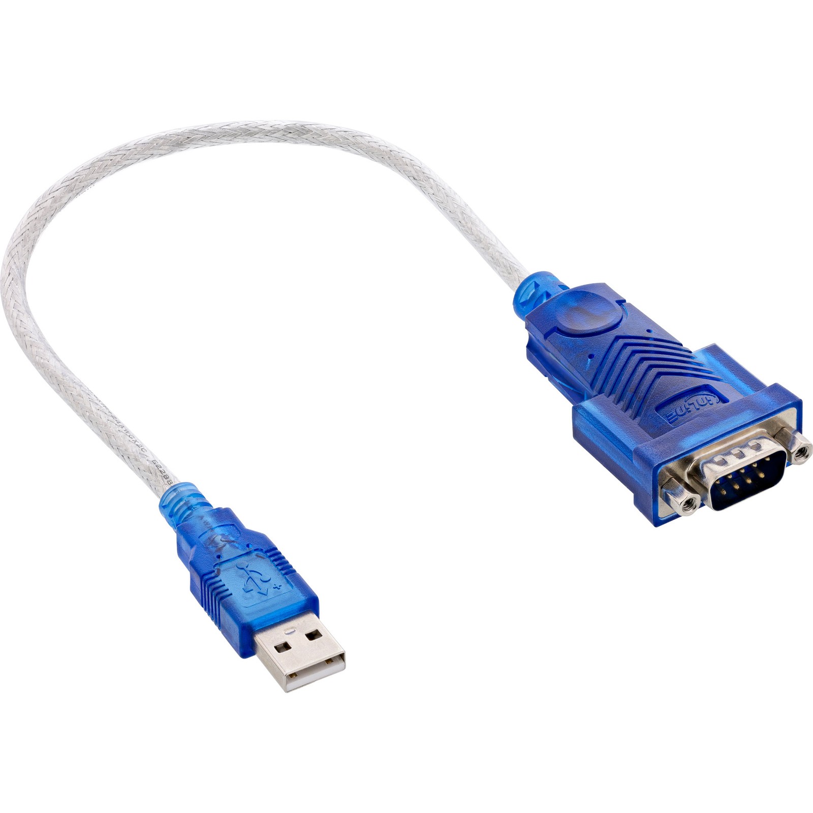 ITS 0,20 METRI Adattatore USB A / Seriale RS232 Sub-D 9pin maschio, cavo