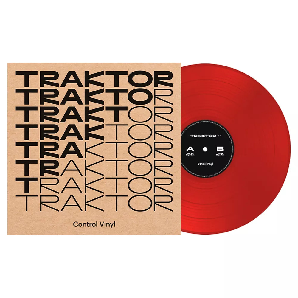 NATIVE INSTRUMENTS TRAKTOR CONTROL VINYL MK2 (red) 2024 vinile traktor - NEW