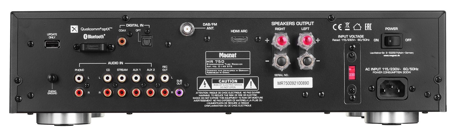 Magnat Audio Produkte Magnat MR 750 - 2.0 Kanäle Stereo 1% 20 149 575