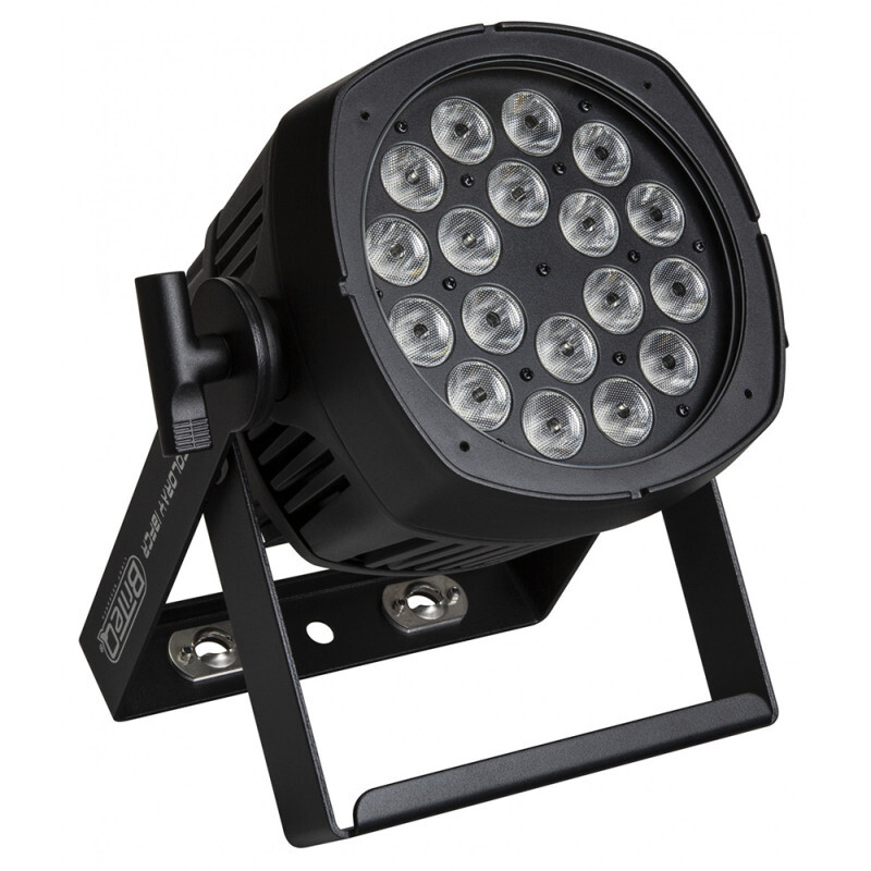 Briteq BT-COLORAY 18FCR (XLR 3-pin) LED projector RGB W (18x8W) IP65