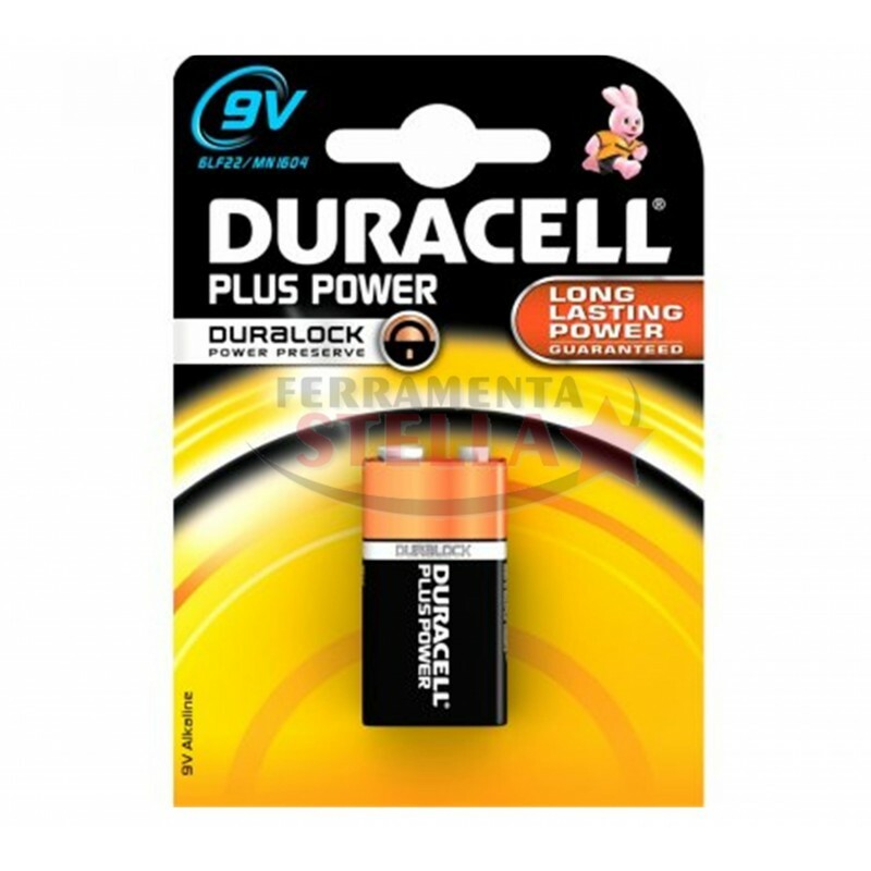 PILE DURACEL BATTERIE CARICA QUADRA 9V x TELECOMANDO TRANSISTOR NO RICARICABILE