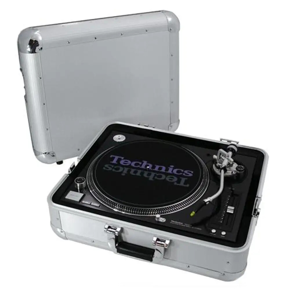 ZOMO SL 12 XT SILVER flight case per contenere trasportare giradischi piatti NEW