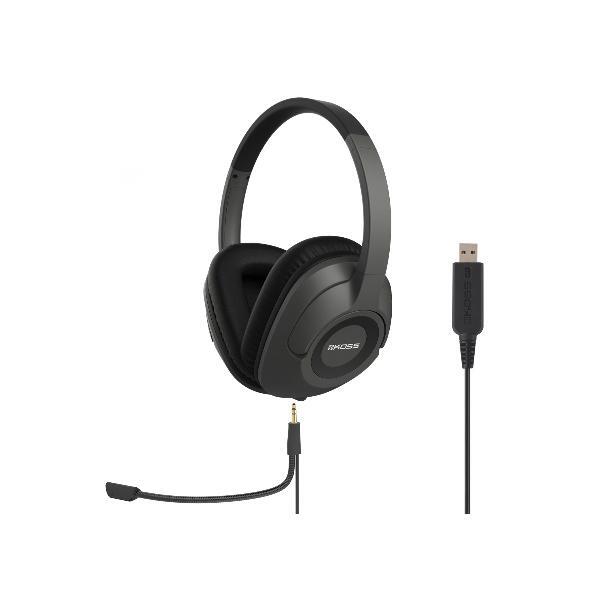 3733985 Koss Koss SB42 USB Auricolare Cablato A Padiglione Musica e Chiamate Ner