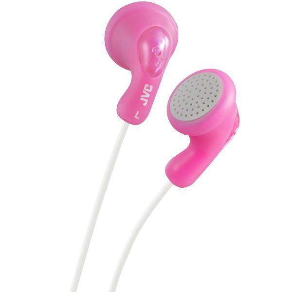 3733985 JVC JVC HA-F14 Cuffie Cablato In-ear MUSICA Rosa (HA-F14 Gumy In-Ear hea