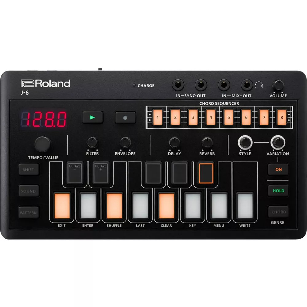 ROLAND AIRA COMPACT J-6 ex demo - Synth analog con sequencer e arpeggiatore NEW
