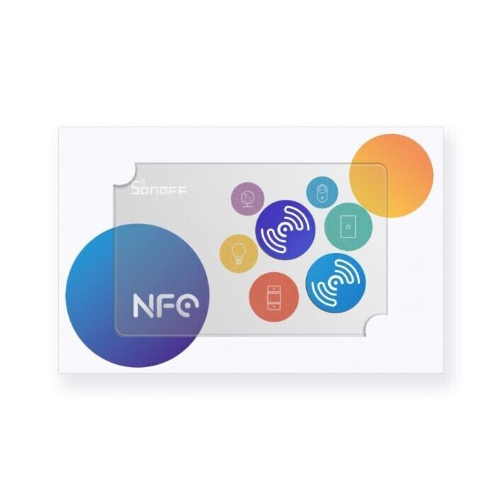 Sonoff NFC tag smart home chip domotica