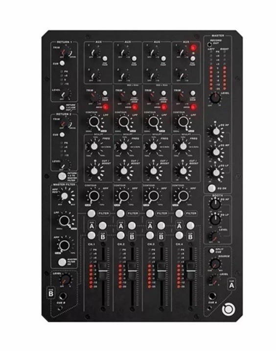 ALLEN & HEATH PLAYDIFFERENTLY MODEL 1.4 Dj MIXER  PROFESSIONALE  ANALOGICO