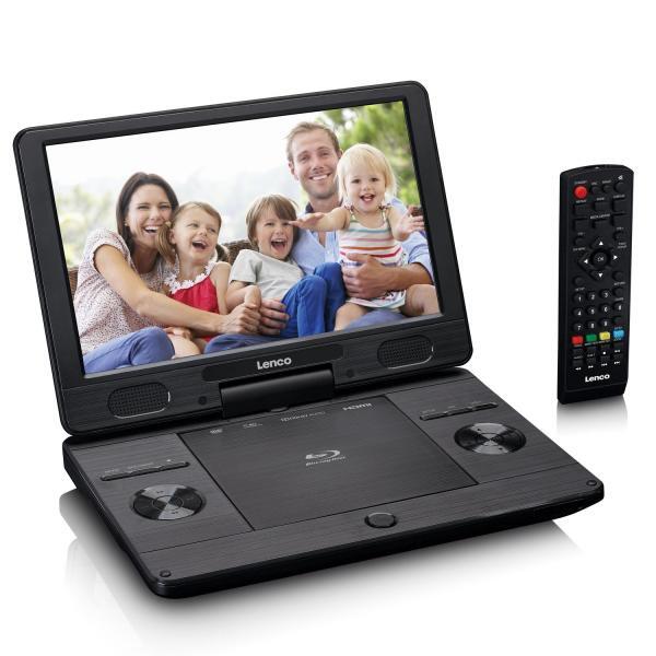 Lenco BRP-1150BK lettore DVD/Blu-Ray portatile Lettore Blu-ray portatile Convert