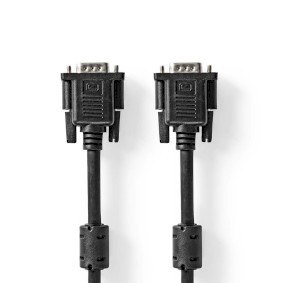NDS 2 METRI Cavo VGA  VGA (M)  VGA (M)  Placcato nickel  Risoluzione massima: 12