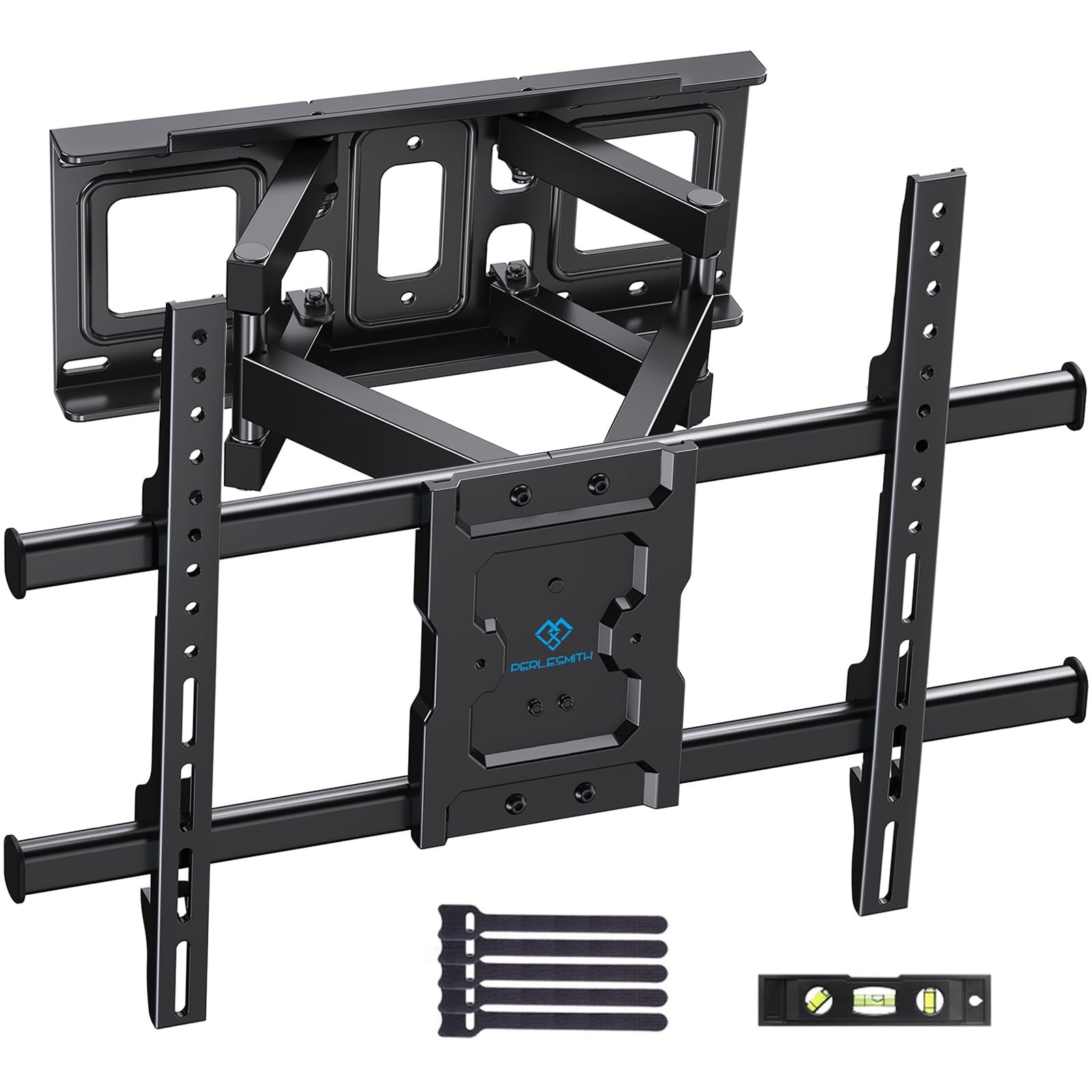 PERLESMITH Supporto TV Parete da 37-85 Pollici, Staffa TVs Girevole Inclinabile